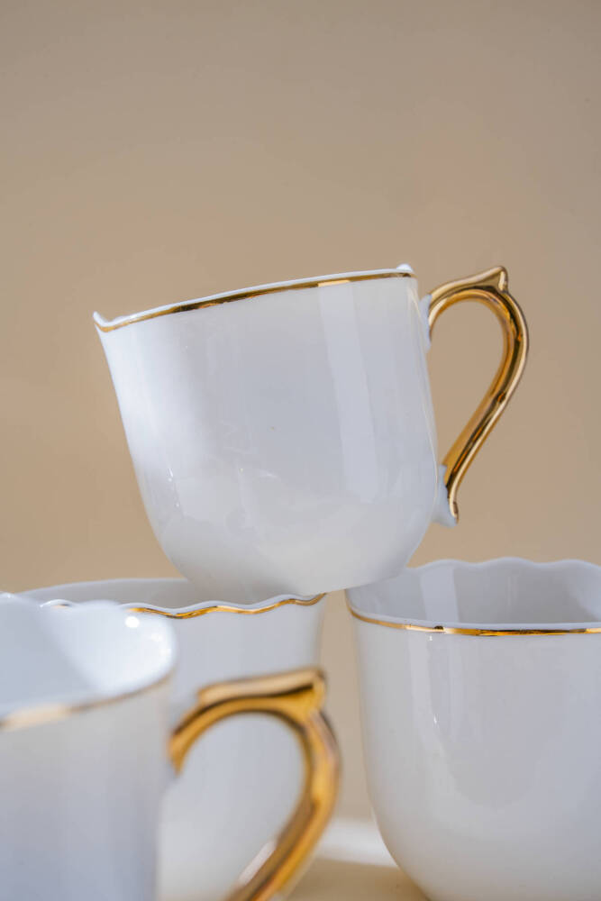 Henrietta 6 Kişilik Kahve Fincan Takımı - 90 ml - 5