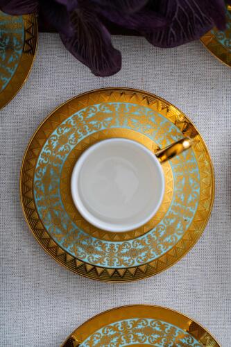 Hermia 6 Kişilik Kahve Fincanı Takımı - 90 ml - 5