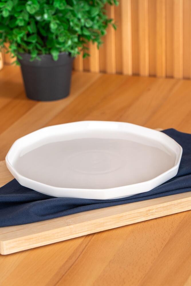 Hexagon Art Cake Plate - 21 Cm - 3