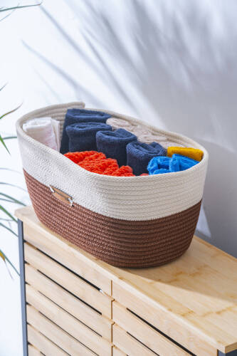 Home Beyond Oval Hasır Organizer - 4