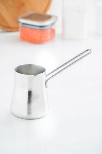 Çelik Huni Cezve - 375 ml - Acar