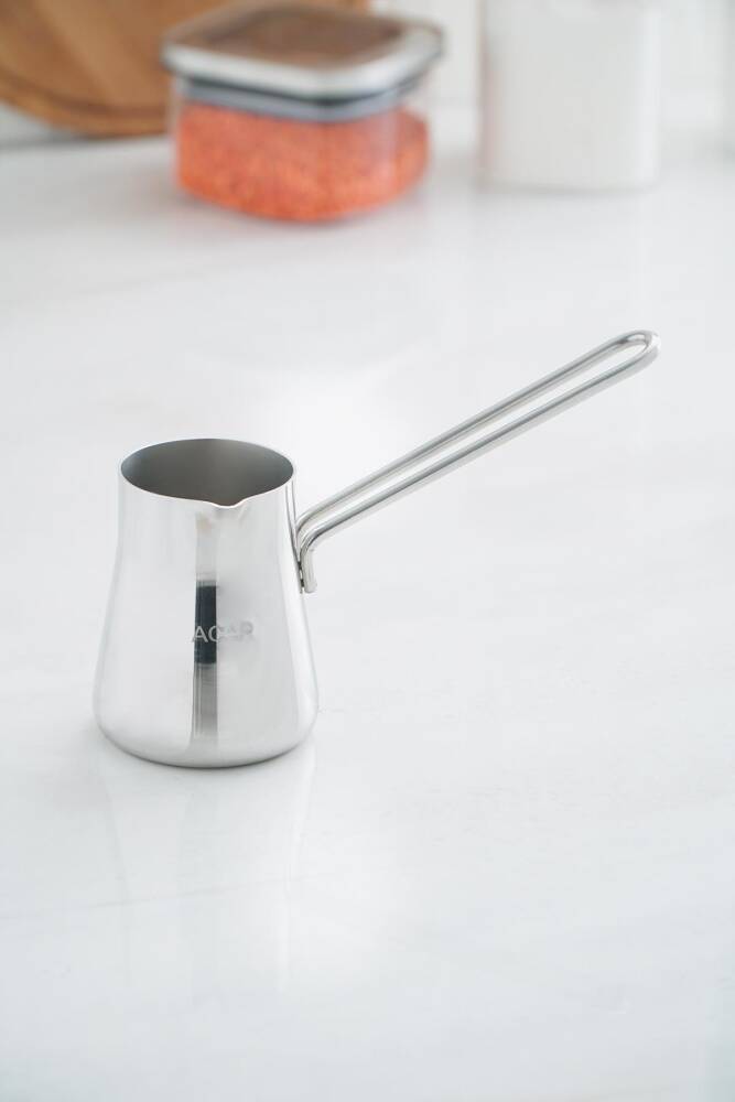 Çelik Huni Cezve - 200 ml - 1