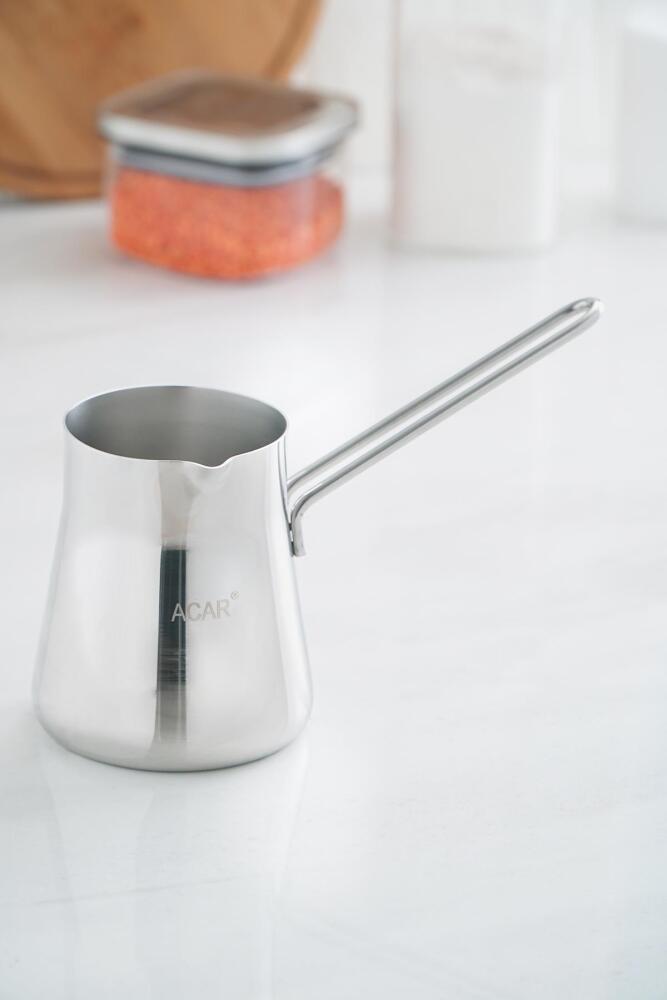 Steel Funnel Coffee Pot - 2