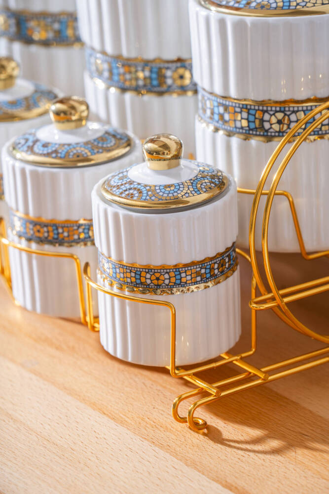 İbiza 7 Parça Standlı Baharatlık Takımı - 2