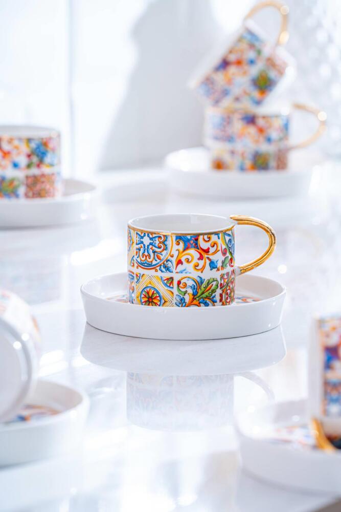 Ingrid 6 Kişilik Kahve Fincanı Takımı - 90 ml - 1