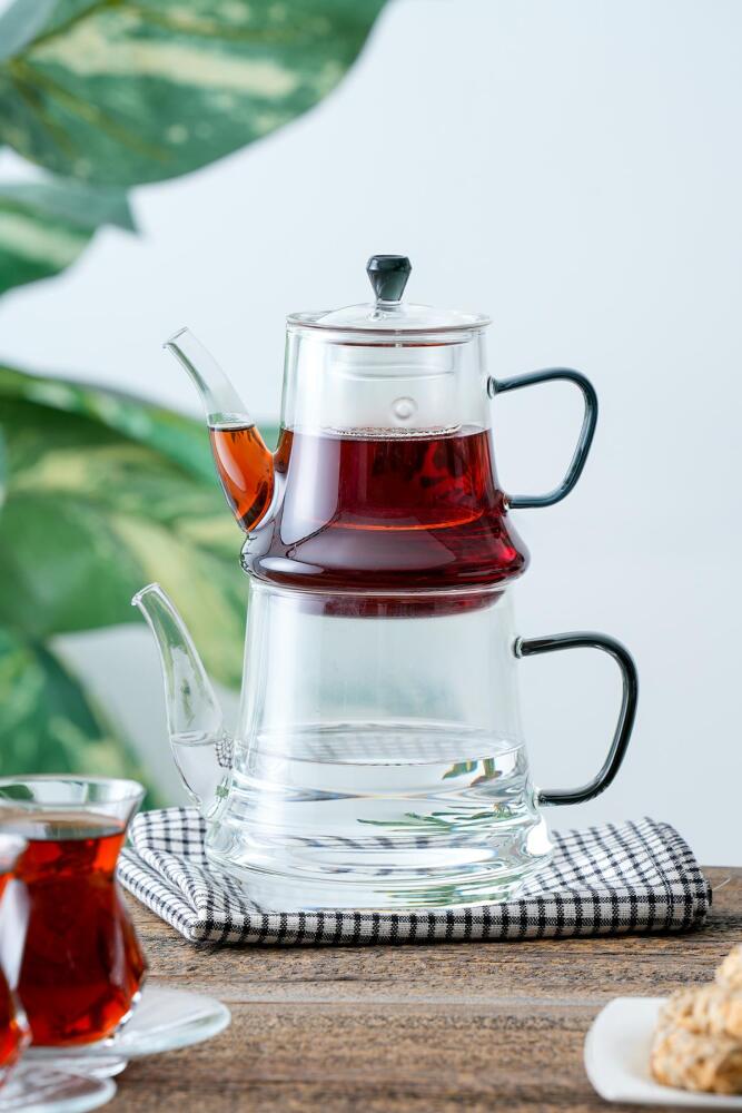 Jasmin Borosilicate Glass Teapot - 1