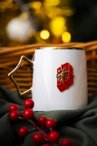 Jersey Kırmızı Hediye Kutu Kupa - 210 ml - Acar