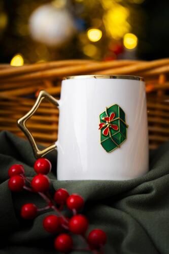 Jersey Yeşil Hediye Kutu Kupa - 210 ml - Acar