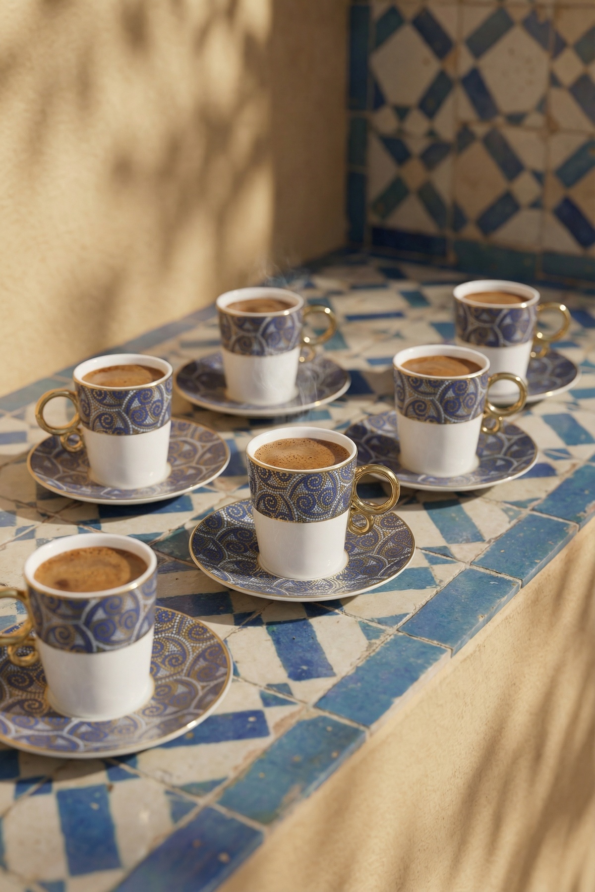 Josefina 6 Kişilik Kahve Fincan Takımı - 90 ml
