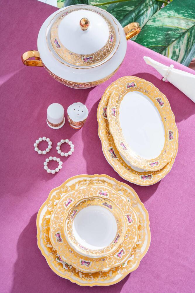 Josephine 12 Kişilik 60 Parça Porselen Yemek Takımı - 7