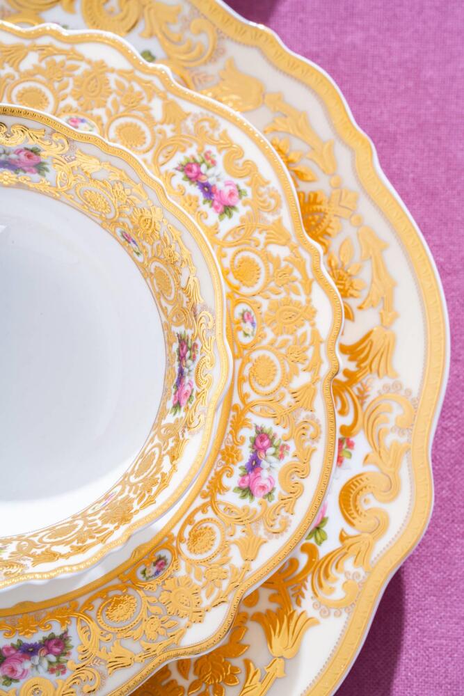 Josephine 12 Kişilik 60 Parça Porselen Yemek Takımı - 11