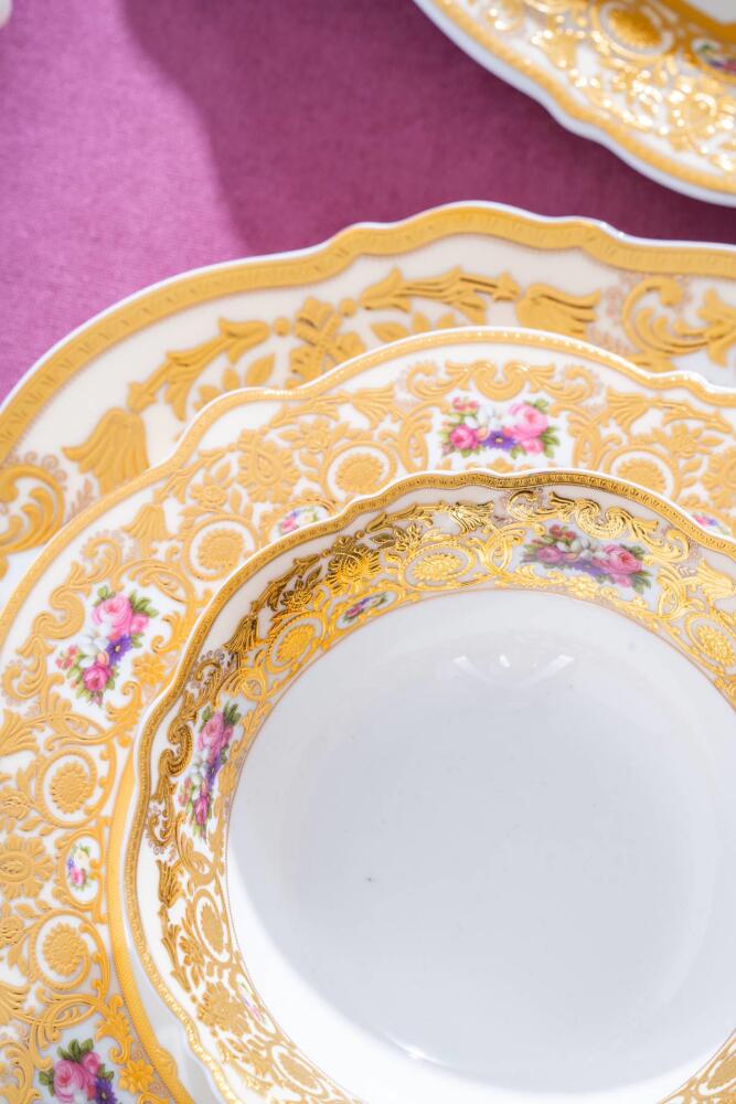 Josephine 12 Kişilik 60 Parça Porselen Yemek Takımı - 13