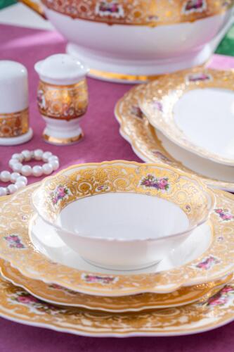 Josephine 12 Kişilik 60 Parça Porselen Yemek Takımı - 35