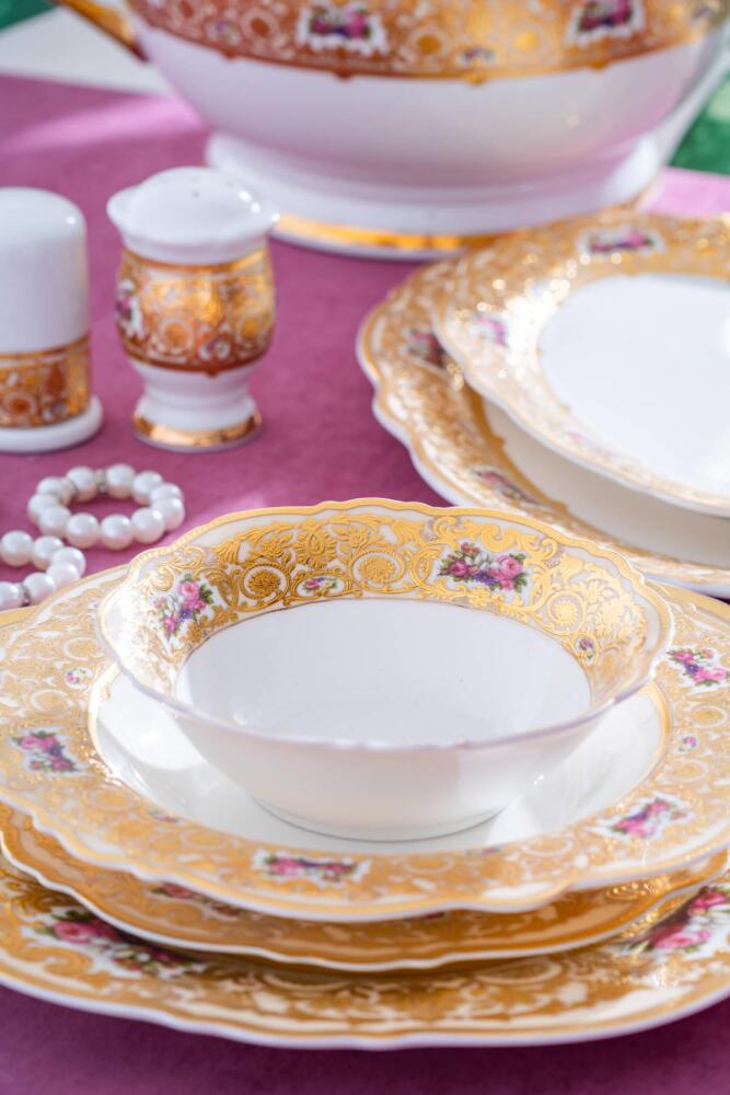 Josephine 12 Kişilik 60 Parça Porselen Yemek Takımı - 35