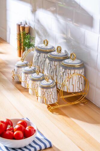 Kainda 8 Parça Baharat Seti - Gold - Acar