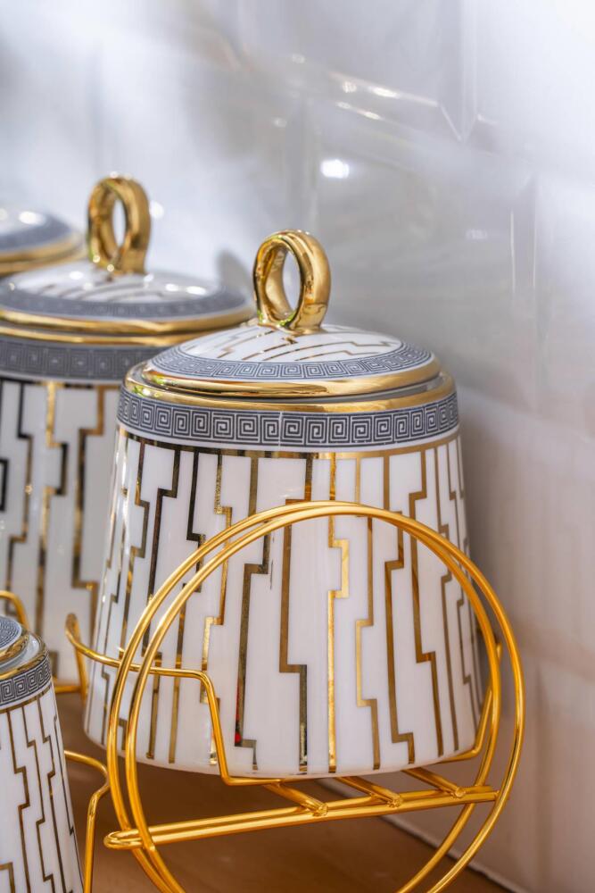 Kainda 8 Parça Baharat Seti - Gold - 3