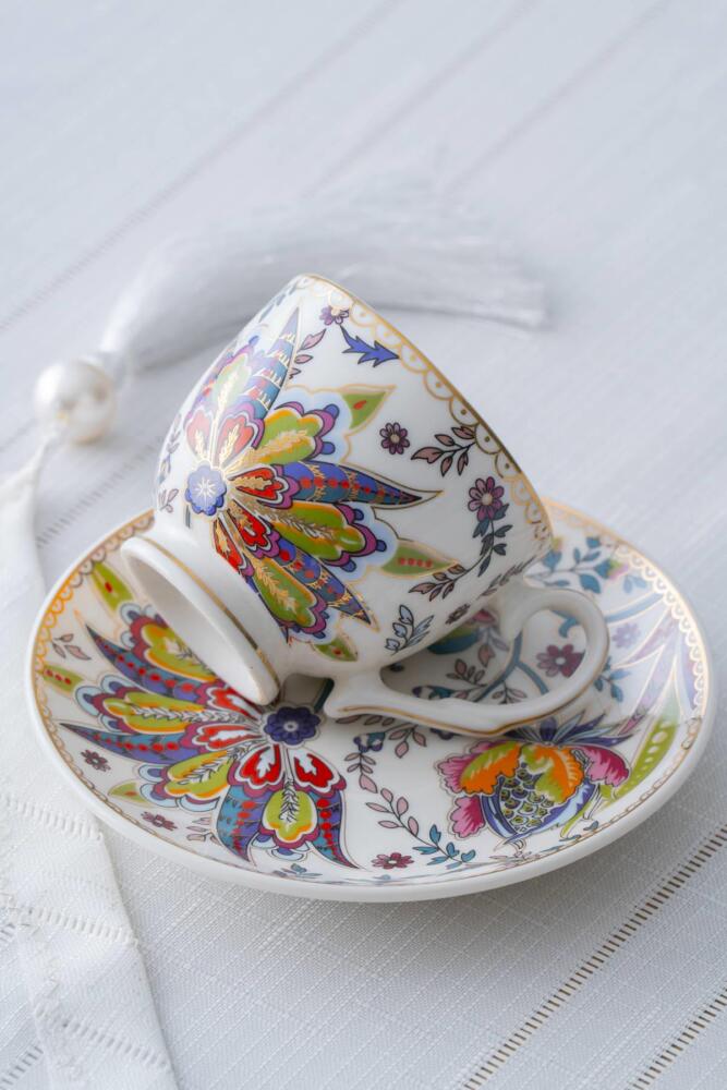 Kaira 6 Kişilik Kahve Fincanı Takımı - 90 ml - 7