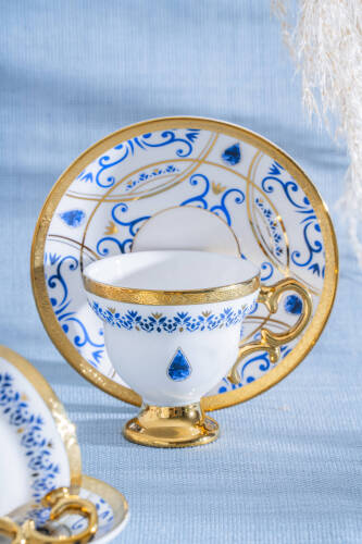 Kallisto 6 Kişilik Kahve Fincan Takımı - 90 ml - Acar