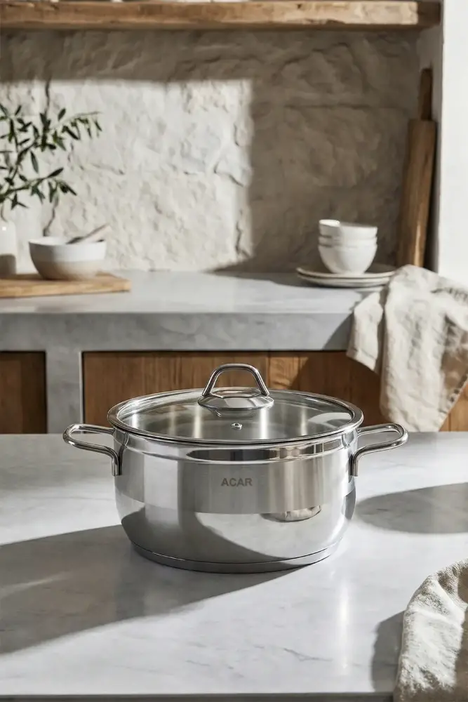 Karat celik Deep Pot - 26 Cm - 4