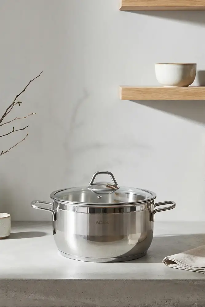 Karat celik Deep Pot - 26 Cm - 5