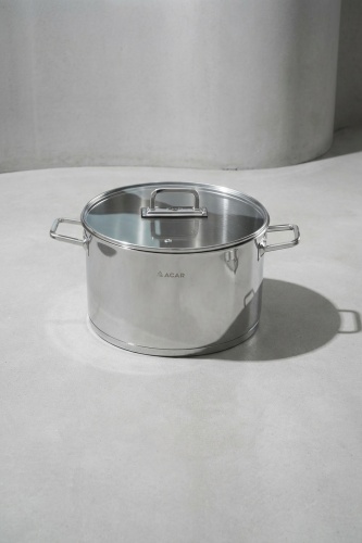 Karat Çelik Derin Tencere - 28 cm - 2