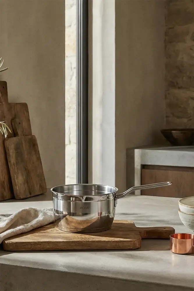 Karat Çelik Derin Kaçerola - 14 cm - 4