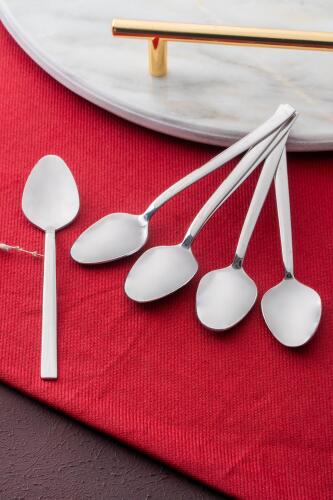 Karat Moon 6 Steel Teaspoon Set 