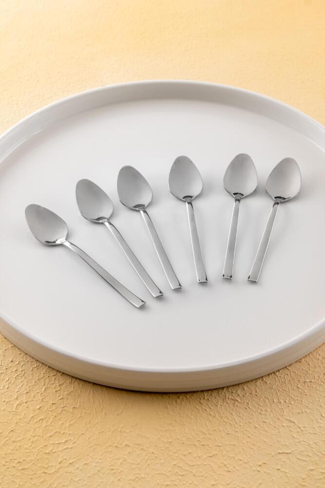 Karat Moon 6 Steel Teaspoon Set - 2