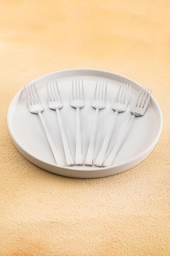 Karat Moon 6 Steel Food Fork Set - 4