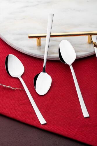 Karat Moon 6 Steel Teaspoon Set - 3