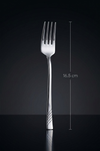 Karat Steel 6 Parça Tatlı Çatalı Takımı - 16 cm - 4