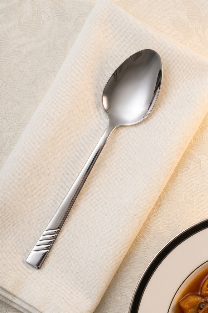 Karat Steel 6 Parça Yemek Kaşığı Takımı - 3