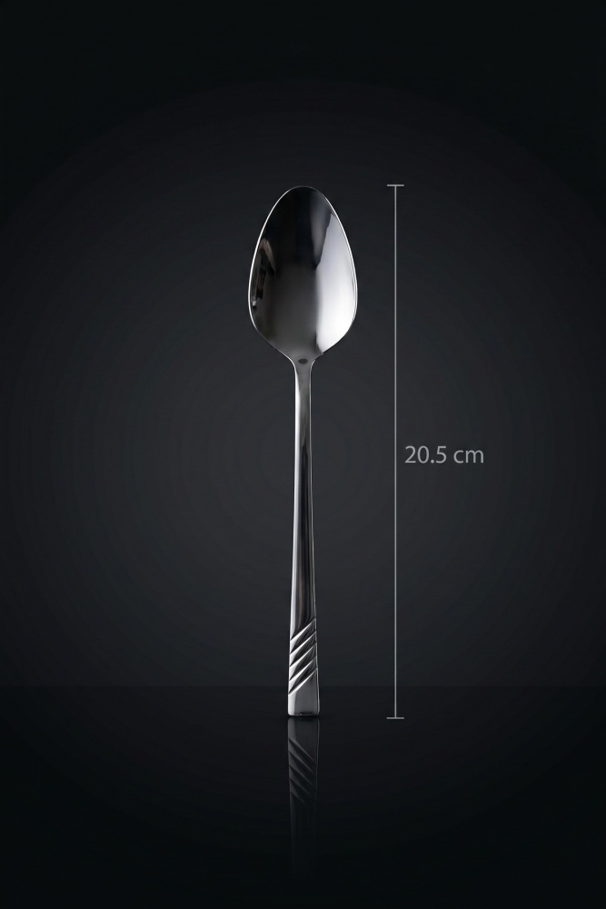 Karat Steel 6 Parça Yemek Kaşığı Takımı - 4