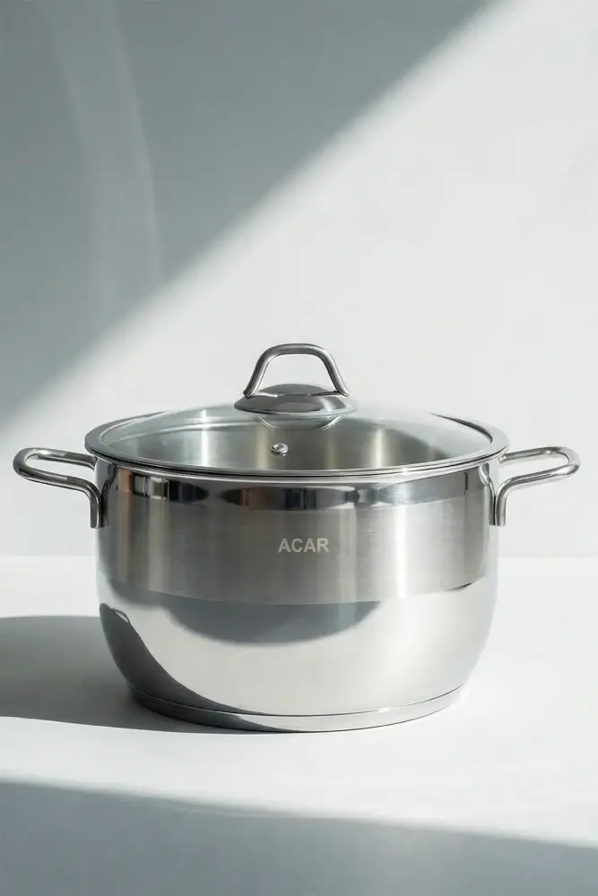 Karat Steel Deep Cookware - 24 Cm - 2