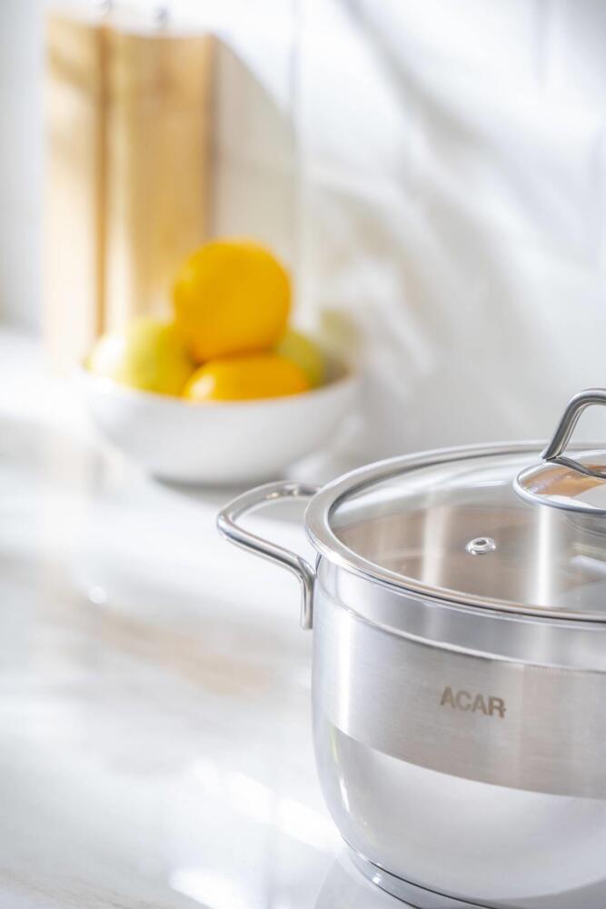 Karat Steel Deep Cookware - 24 Cm - 9