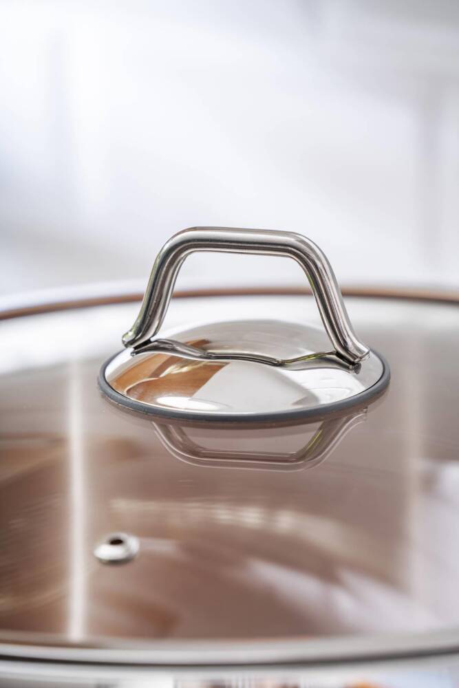 Karat Steel Deep Cookware - 28 Cm - 4