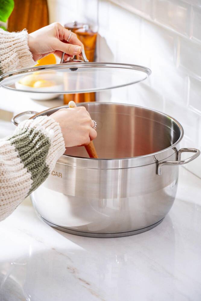 Karat Steel Deep Cookware - 28 Cm - 5