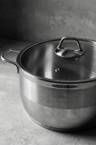 Karat Steel Deep Cookware - 28 Cm - 2
