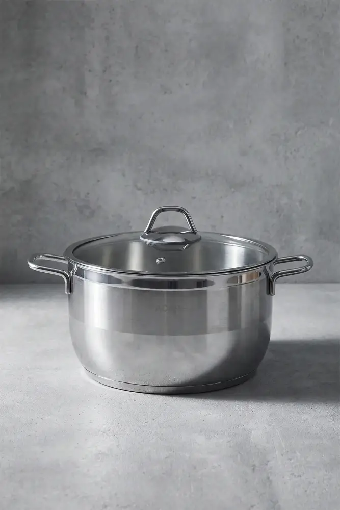 Karat Steel Deep Cookware - 28 Cm - 3