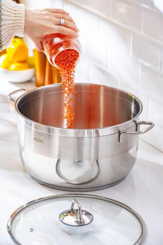 Karat Steel Deep Pot - 30 Cm - 3