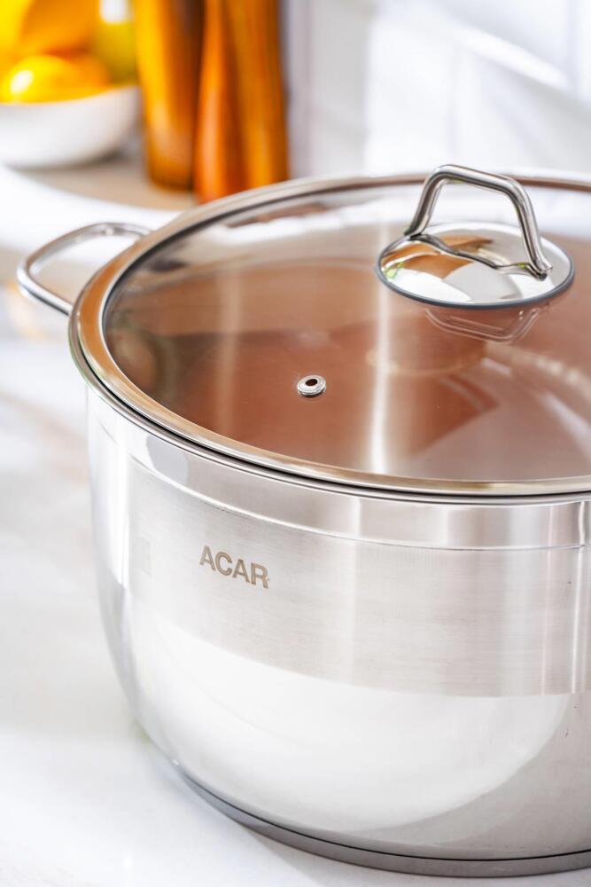 Karat Steel Deep Pot - 30 Cm - 4