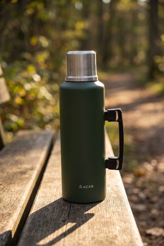 Karat X Inox Paslanmaz Çelik Termos Yeşil - 2 L - 3