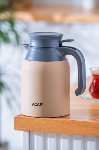 Karat X Paslanmaz Çelik Termos Bej - 1.5 L - 1