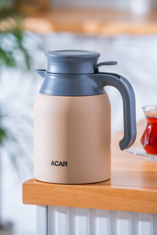 Karat X Paslanmaz Çelik Termos Bej - 1.5 L - 1
