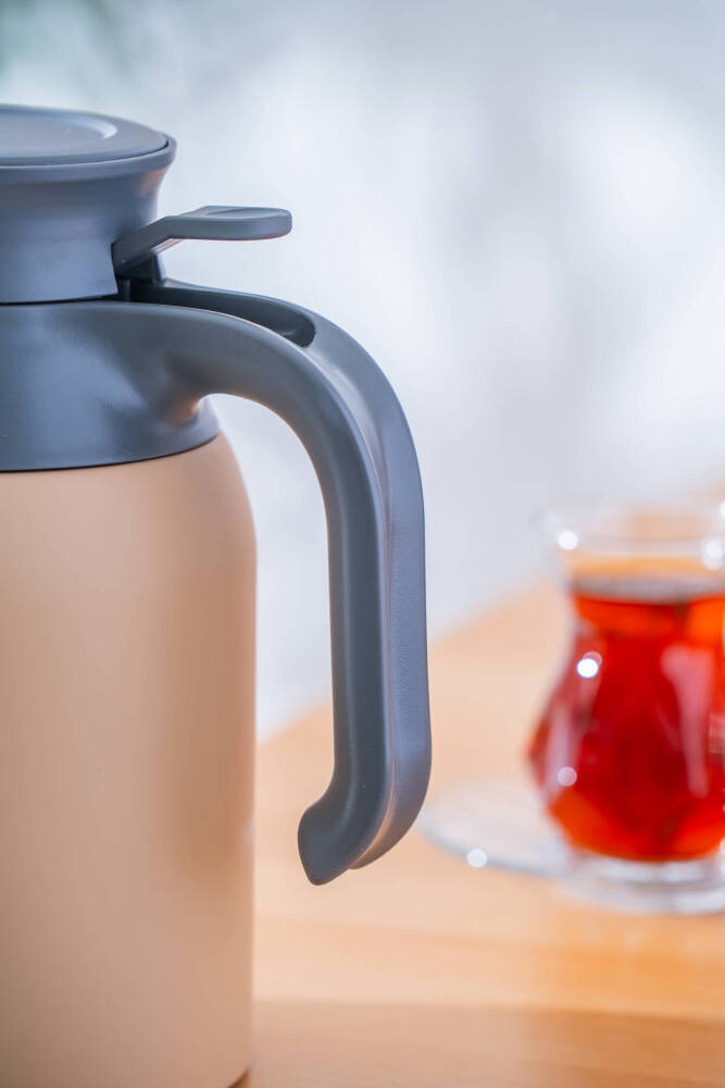 Karat X Paslanmaz Çelik Termos Bej - 1.5 L - 2