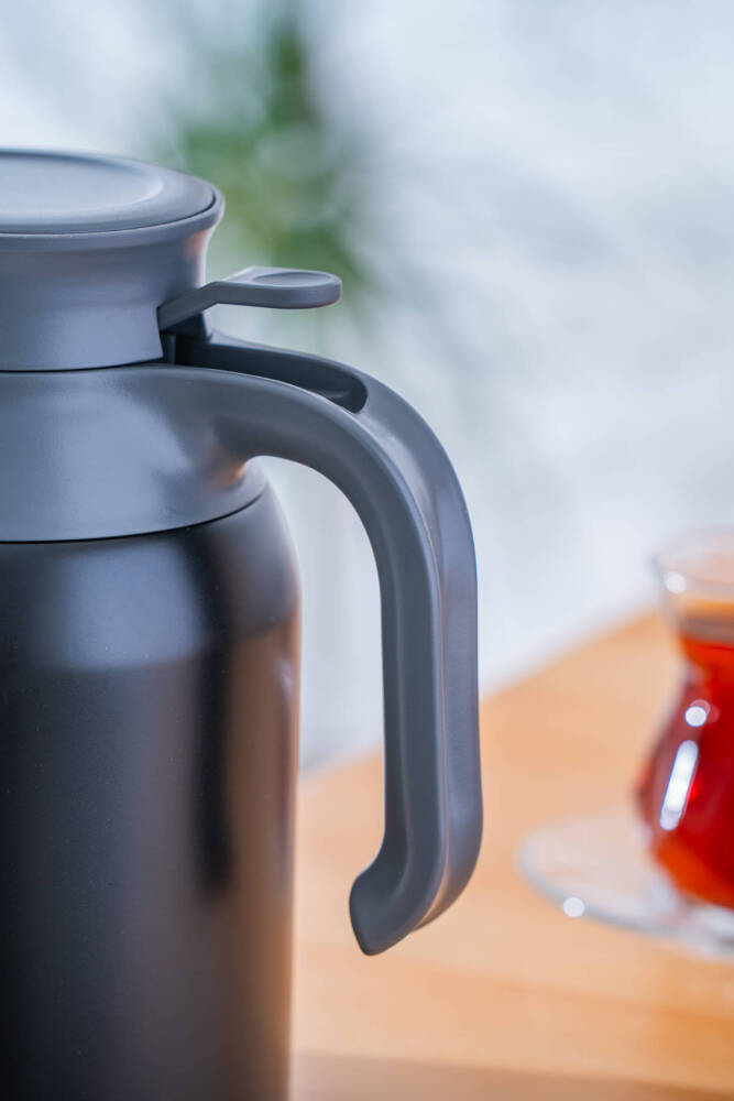 Karat X Paslanmaz Çelik Termos Siyah - 1.5 L - 2