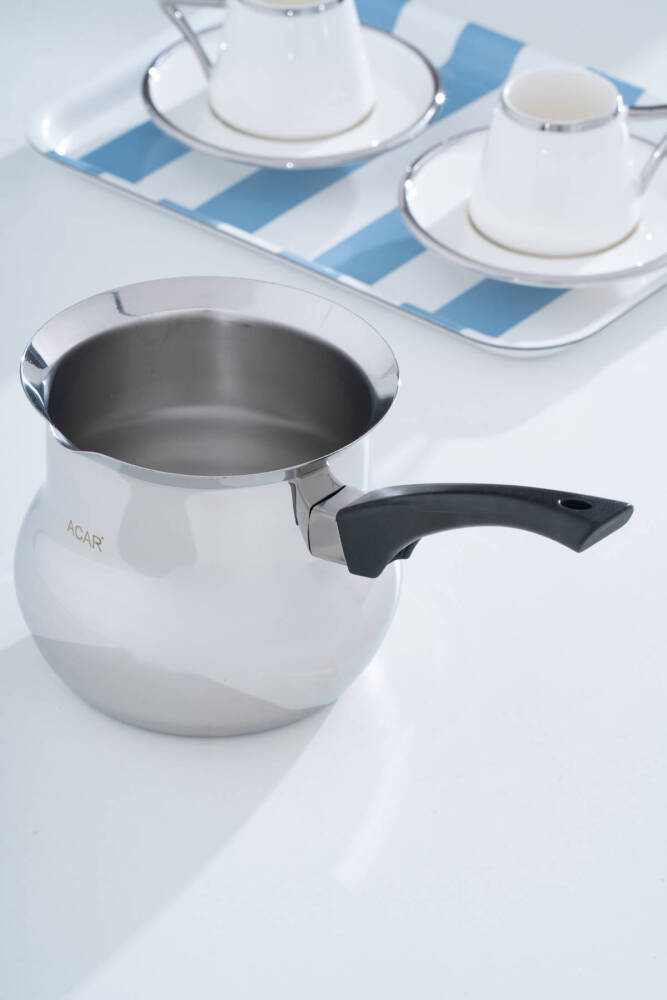 Karmen Çelik Cezve - 1350 ml - 1