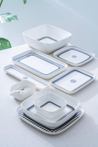 Kiara 6 Kişilik 45 Parça Kahvaltı & Yemek Takımı - Acar