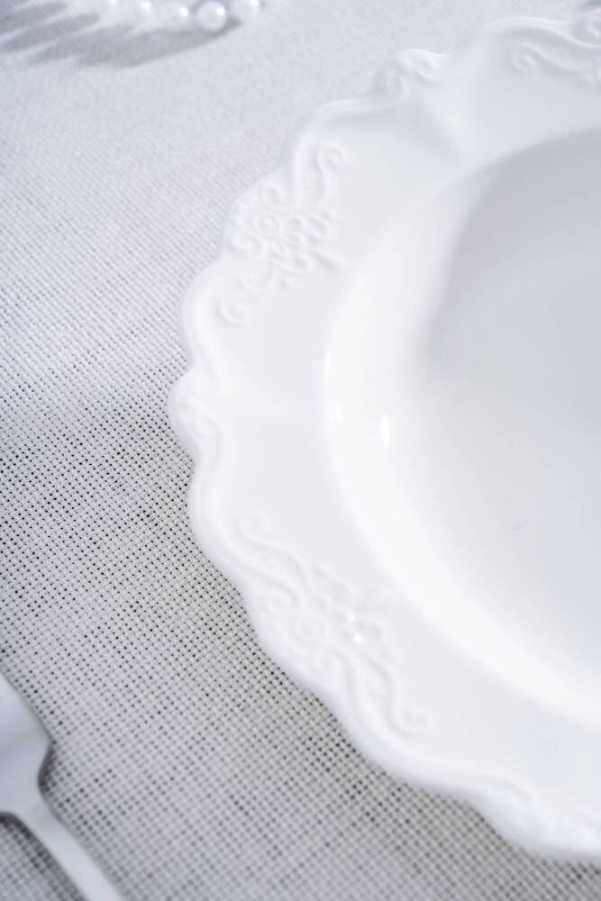 King Çukur Yemek Tabağı - 23 cm - 2