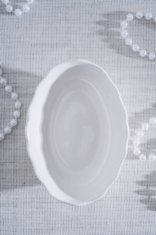 King Oval Kayık Tabak - 13 cm - 4